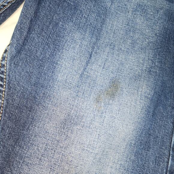 WRANGLER EUC MENS SZ 38 DENIM BLUE JEANS - Picture 2 of 10